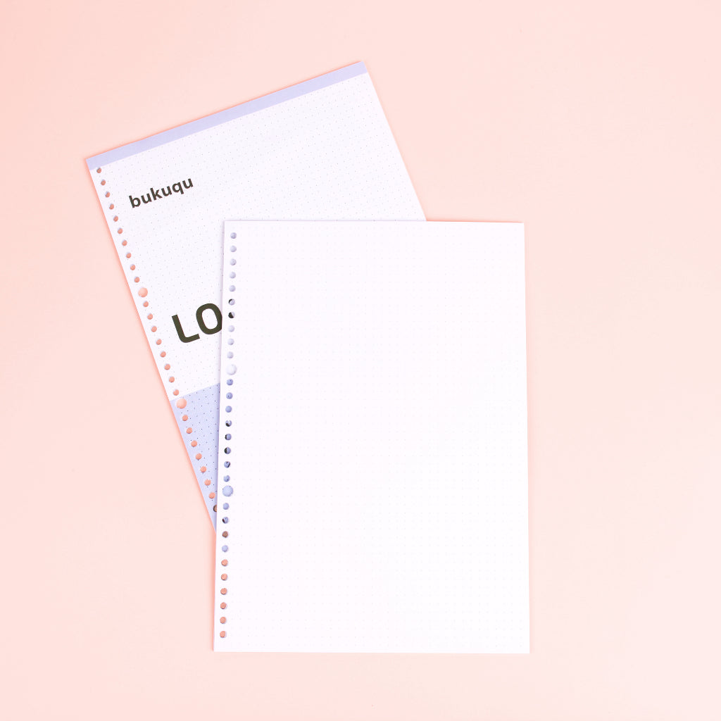 bukuqu A4 Loose leaf HVS - DOTTED