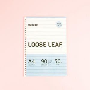 A4 Bookpaper Loose leaf - RULED by bukuqu