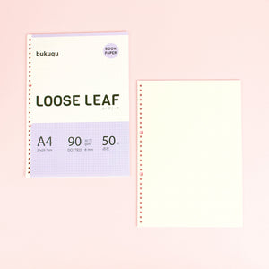 A4 Bookpaper Loose leaf - DOTTED by bukuqu