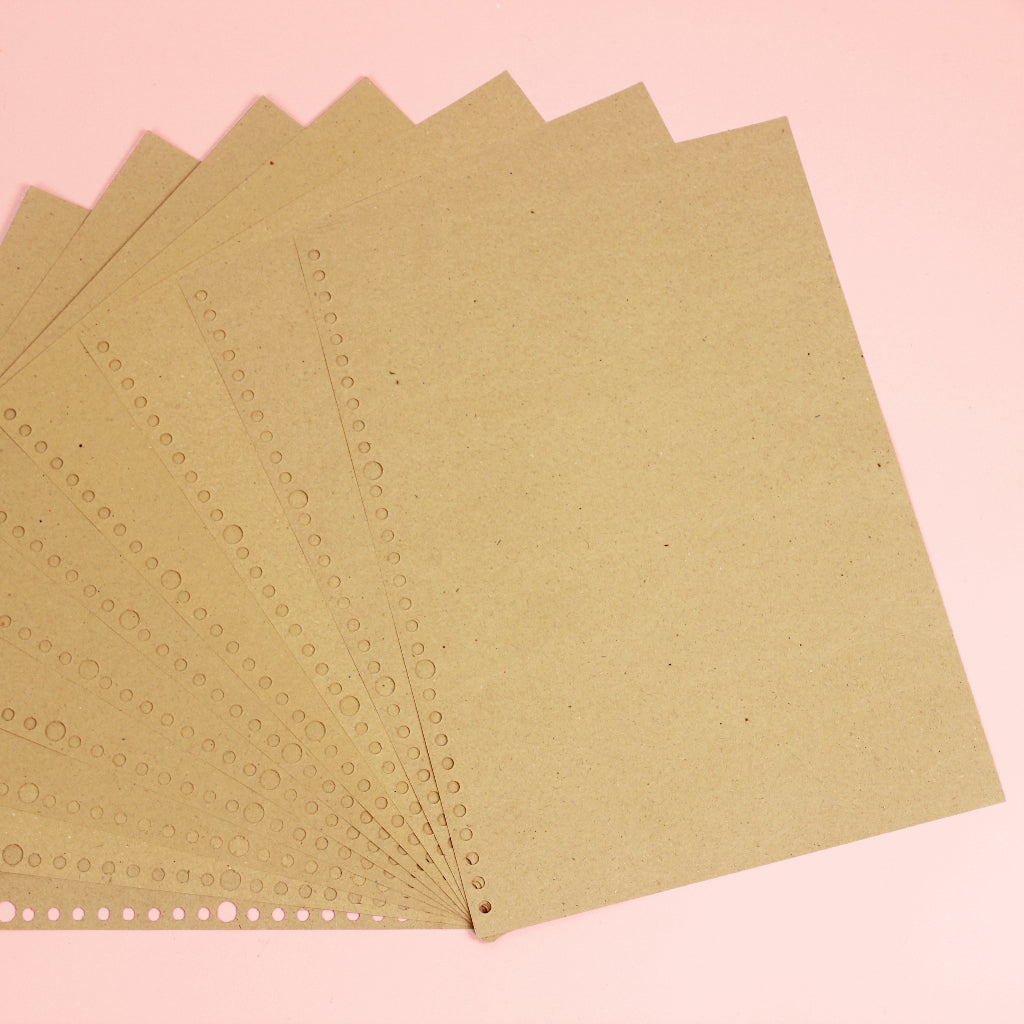 bukuqu A4 Loose Leaf KRAFT - 30 Holes