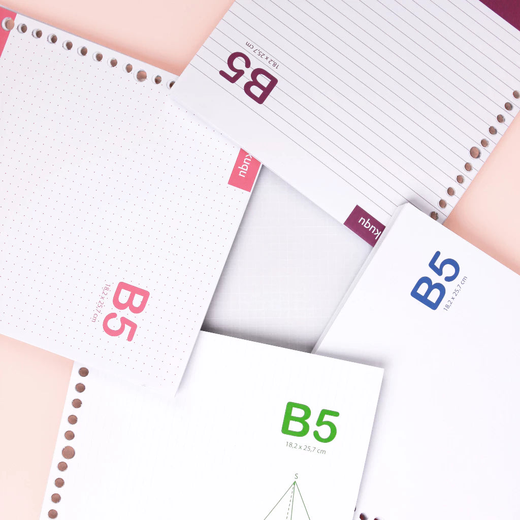 bukuqu B5 Loose Leaf HVS 100 gsm