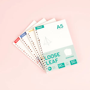 bukuqu A5 Loose Leaf Bookpaper