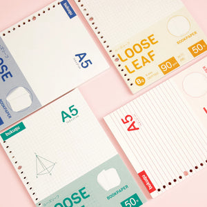 bukuqu A5 Loose Leaf Bookpaper