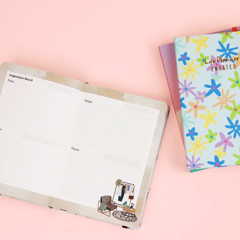 Life Undatted Planner by bukuqu