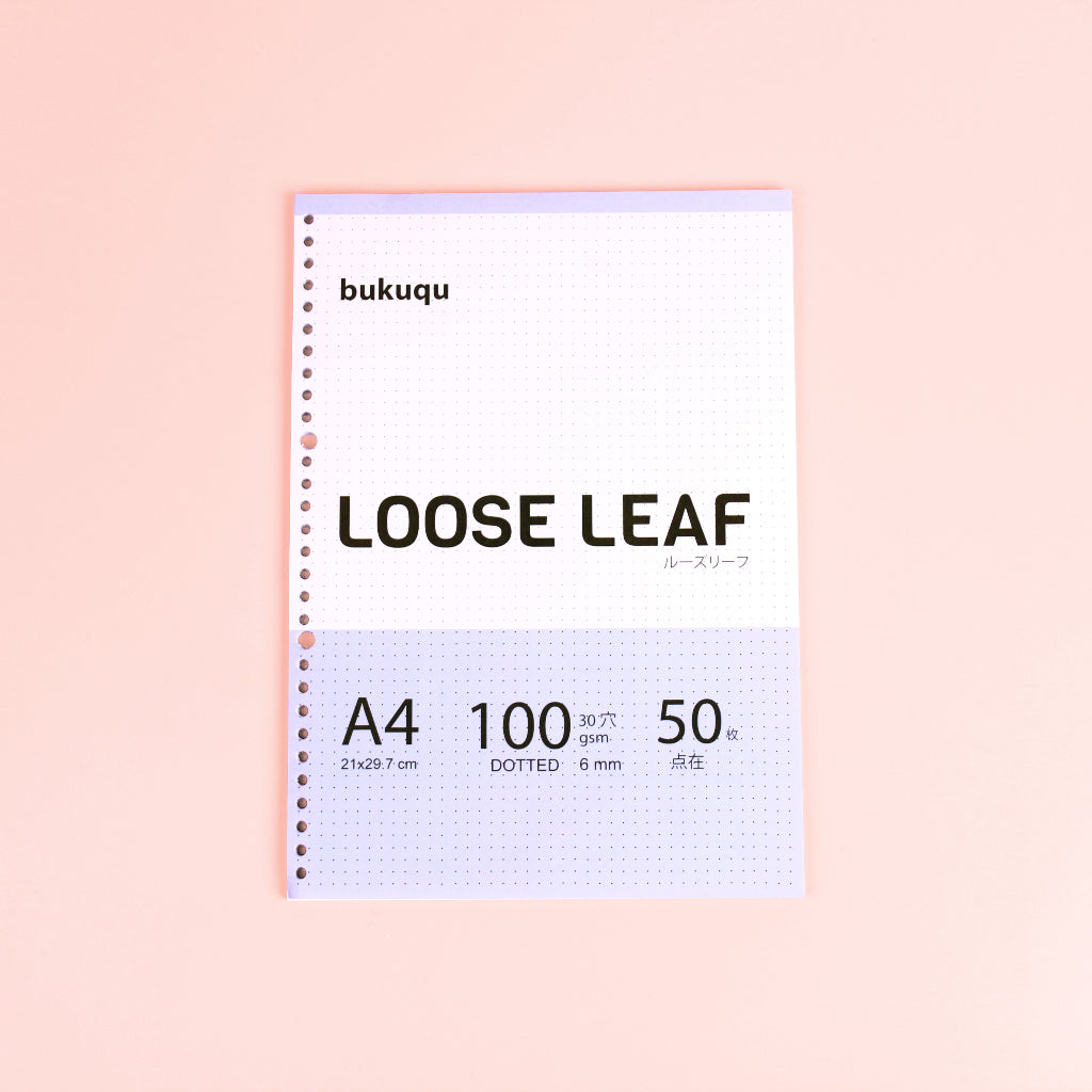 A4 Loose leaf HVS - DOTTED by bukuqu