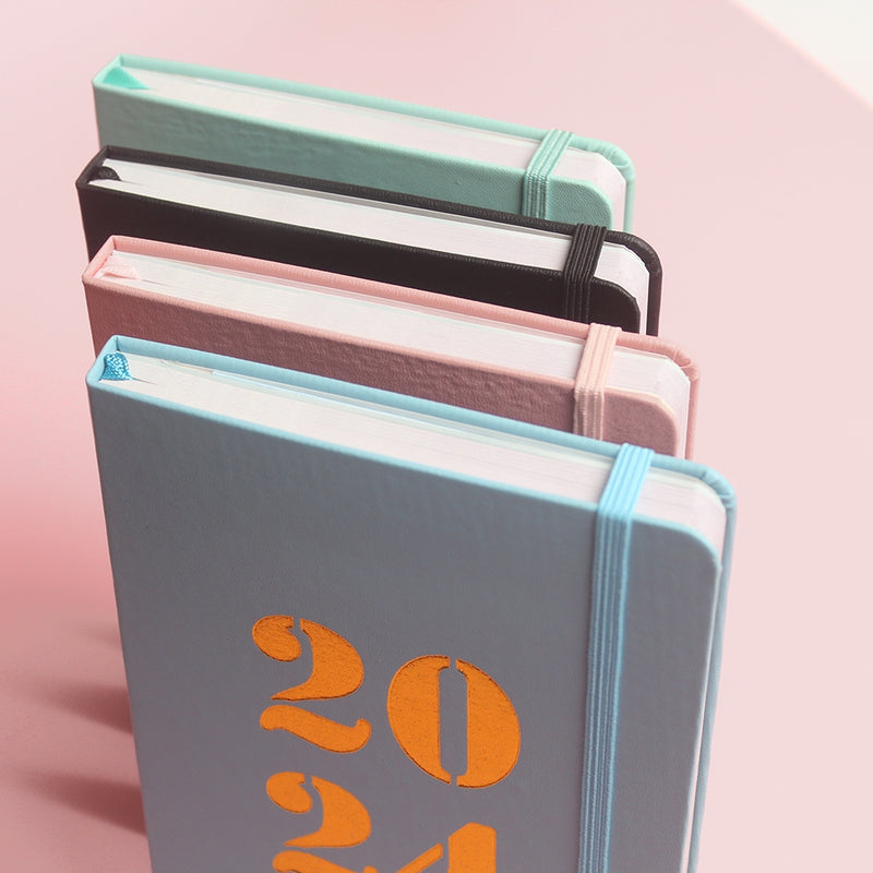 Weekly Planner 2024 Leather by bukuqu