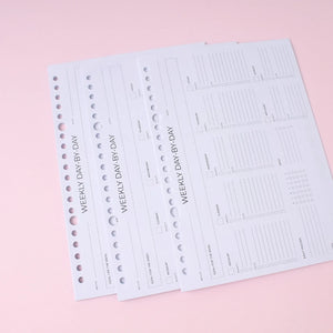 bukuqu A5 Loose leaf LN307 Weekly Day by Day