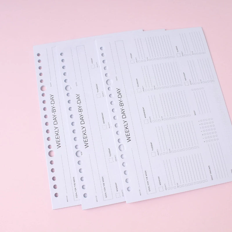 bukuqu A5 Loose leaf LN307 Weekly Day by Day