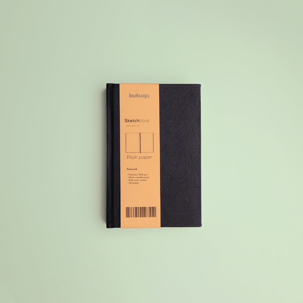 bukuqu A6 Sketchbook Simple