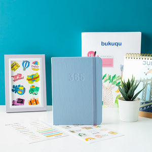 Notebook 365 Undated Planner B6 by bukuqu