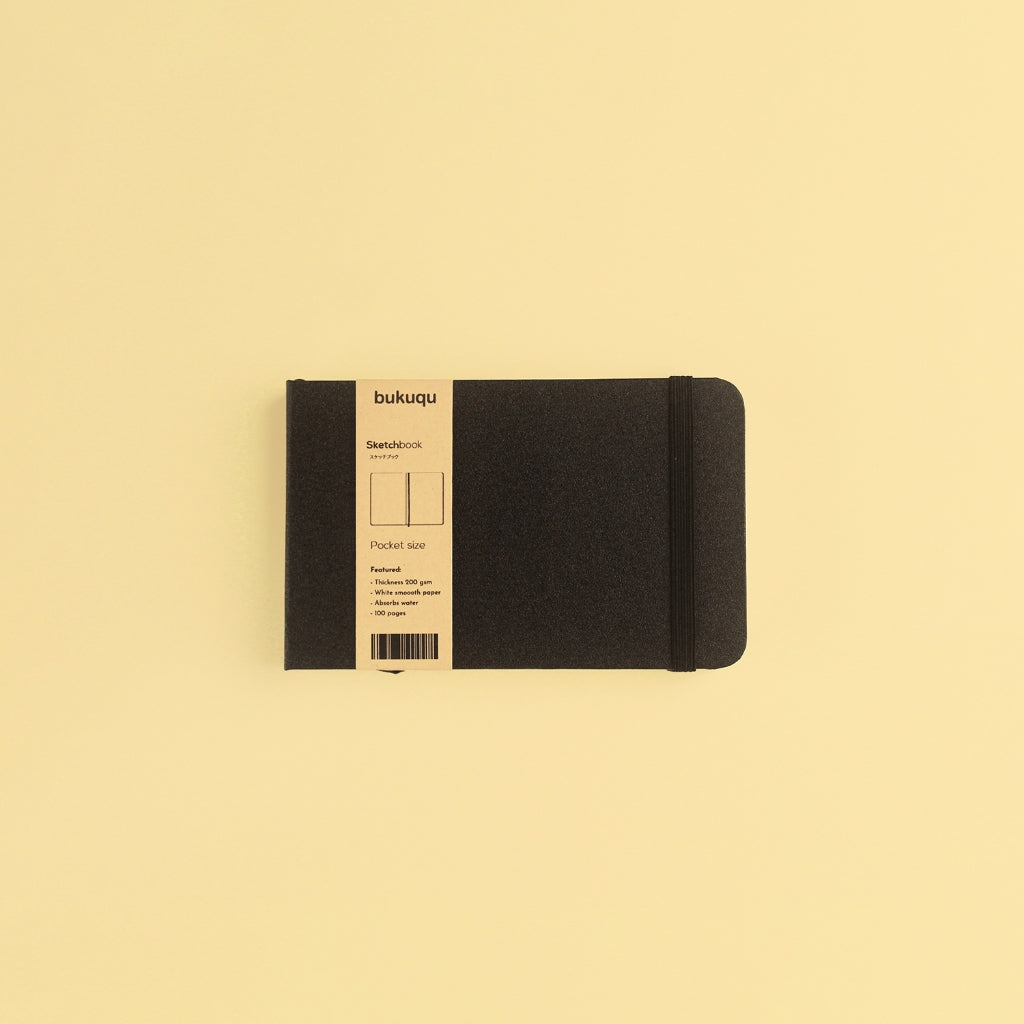 Sketchbook A6 200 gsm Landscape Hardcover by bukuqu