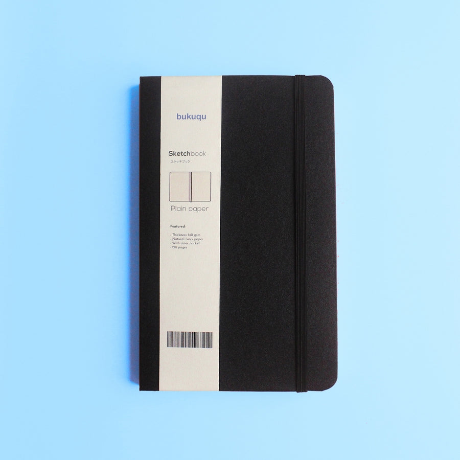 Sketchbook A5 140 gsm Portrait/Natural Paper by bukuqu