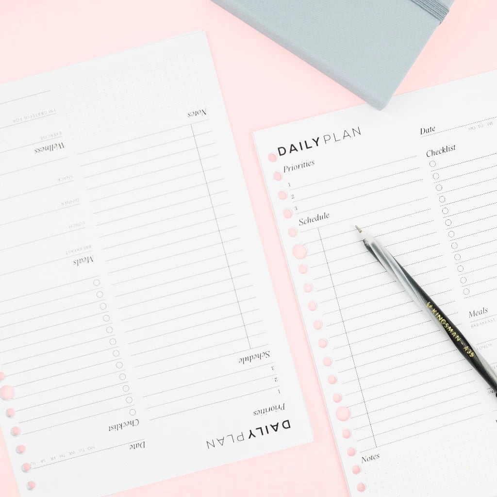 bukuqu A5 Loose Leaf LN301 Daily Plan