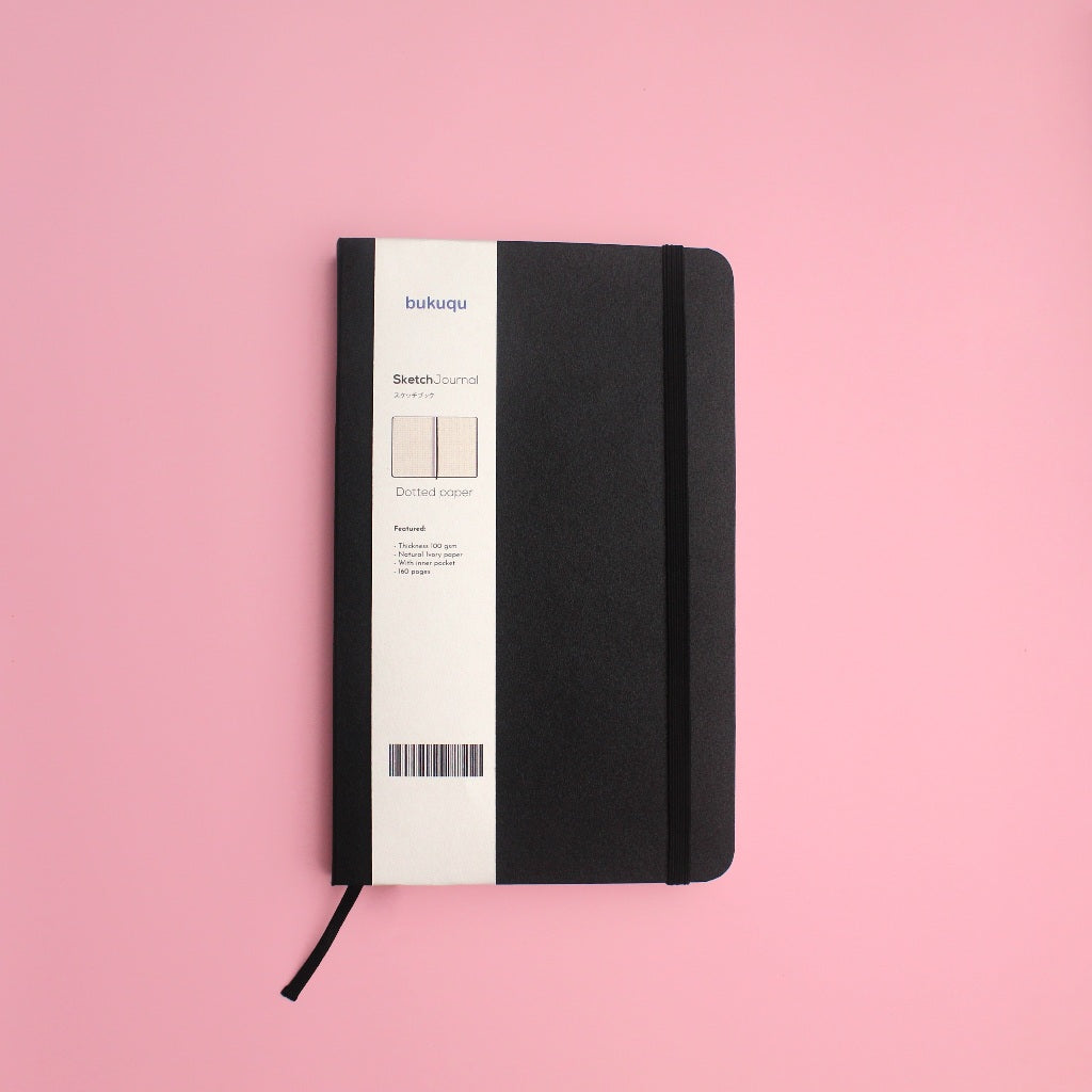 SketchJournal A5 100 gsm Hardcover by bukuqu