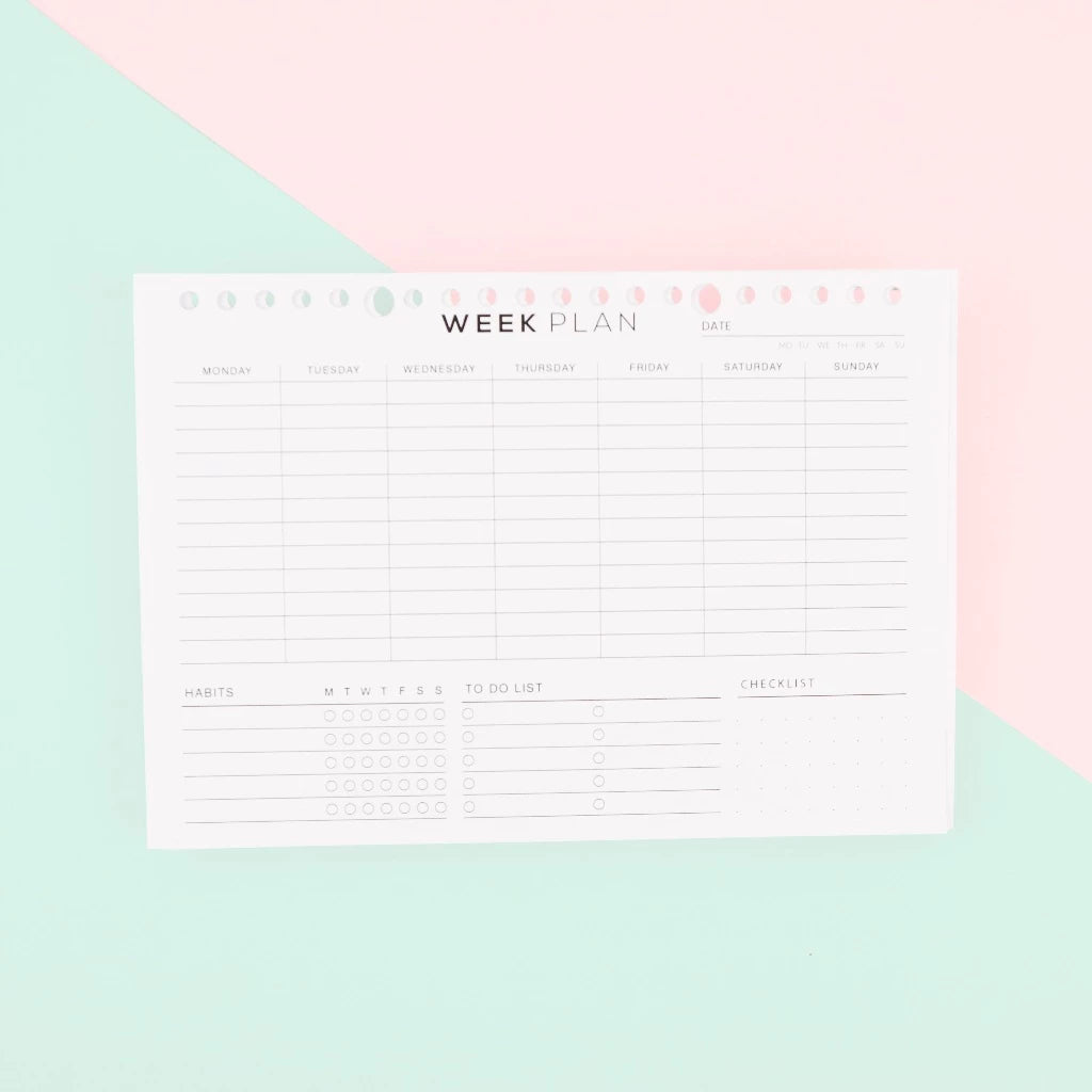bukuqu A5 Loose Leaf LN302 Week Plan