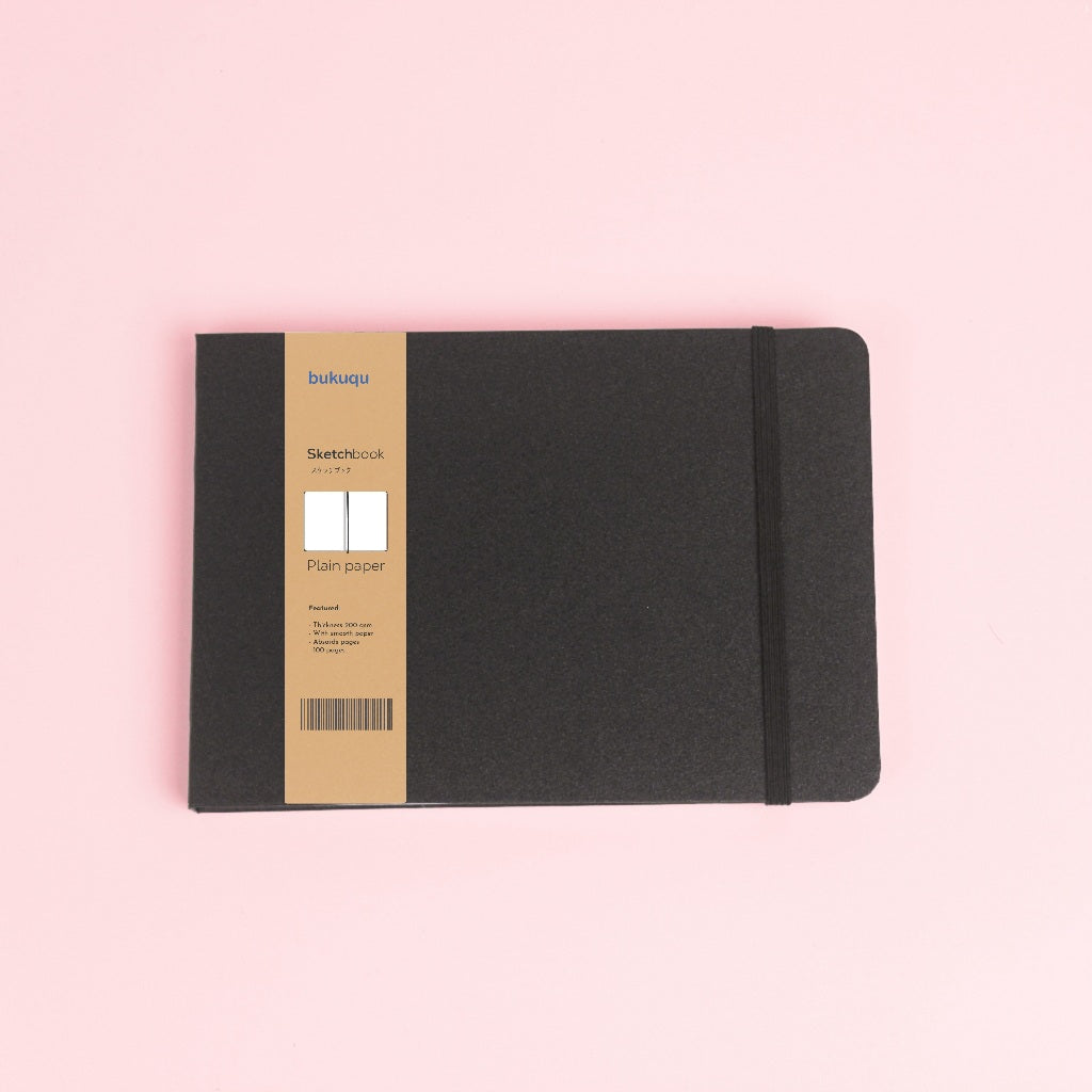 Sketchbook A5 200 gsm Landscape Hardcover by bukuqu