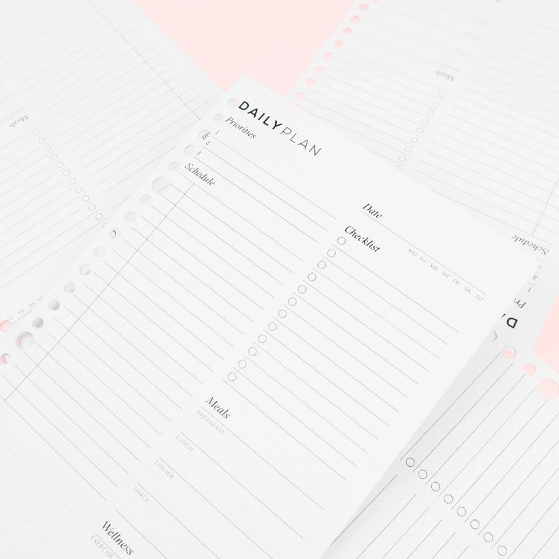 bukuqu A5 Loose Leaf LN301 Daily Plan