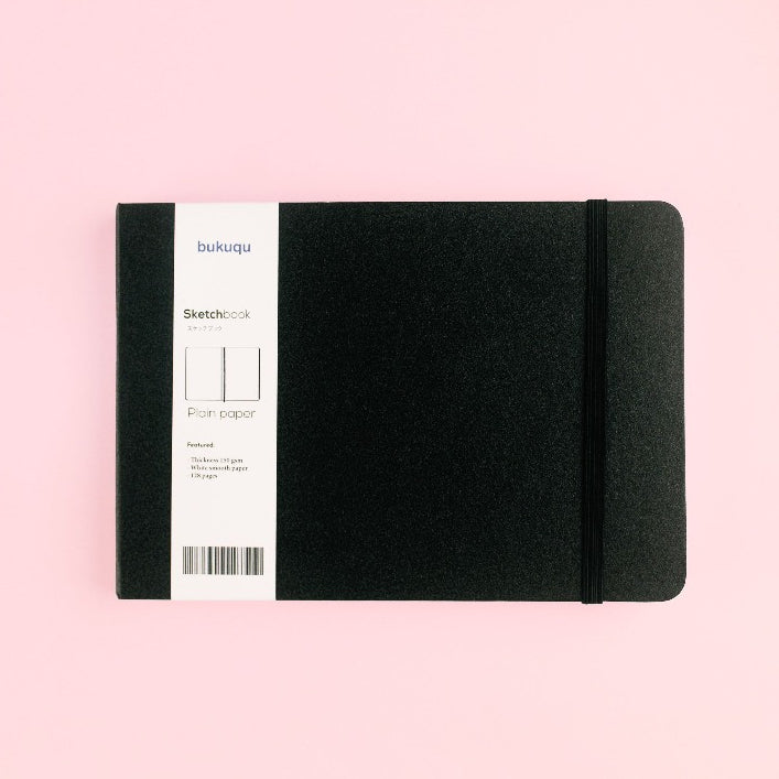 Sketchbook A5 150 gsm Landscape Hardcover by bukuqu