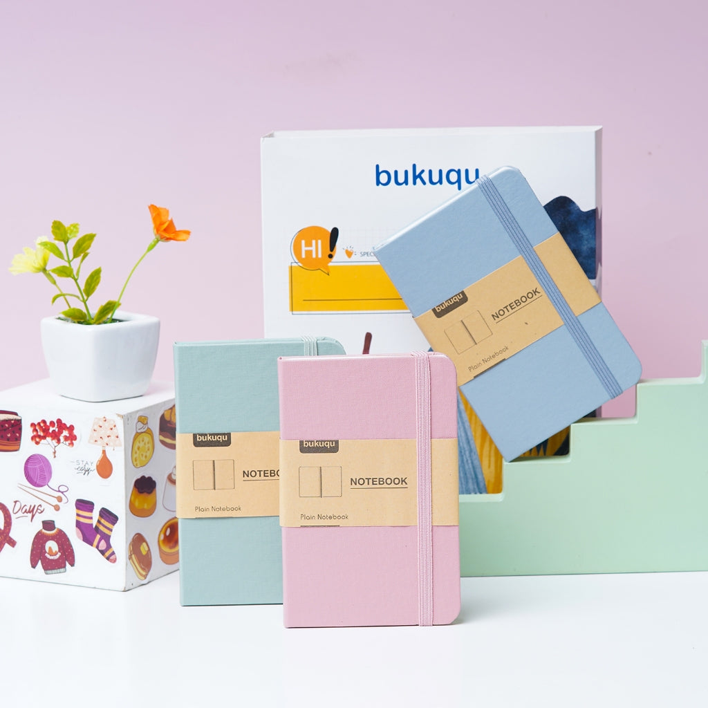 bukuqu A6 Classic Notebook Pastel Color