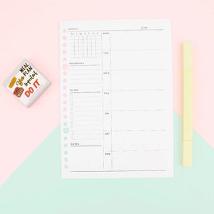 bukuqu A5 Loose Leaf LN305 Weekly Priorities