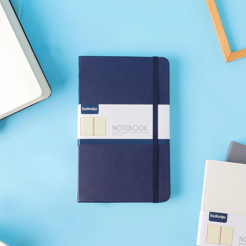 bukuqu A5 Classic Notebook Navy