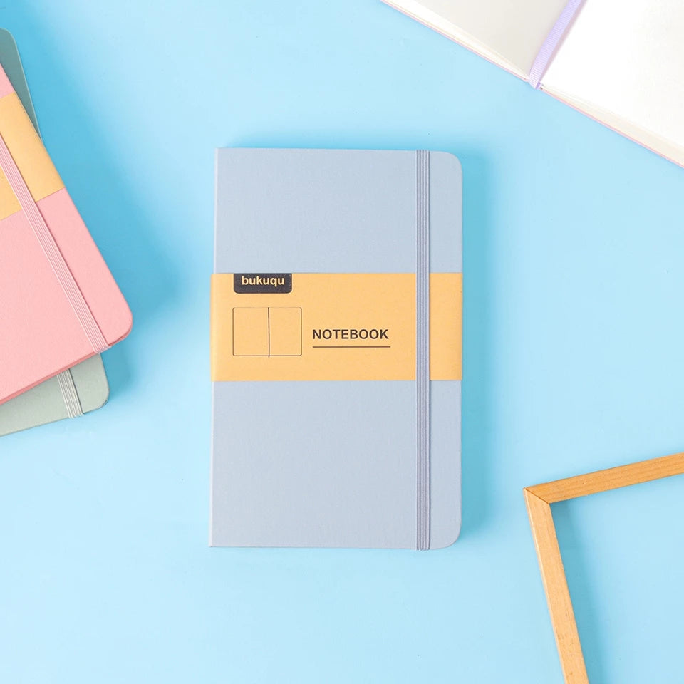 bukuqu A5 Classic Notebook Sky Blue