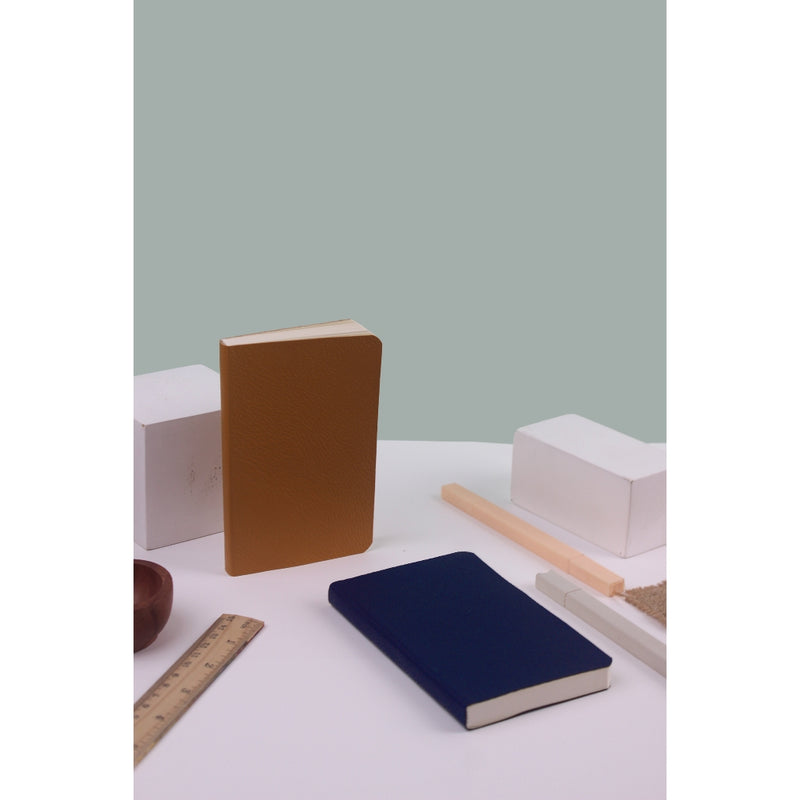 Notebook Softcover A6 #NavyCream by bukuqu