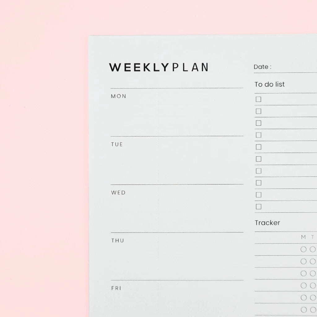 bukuqu A5 Loose Leaf LN303 - Weekly Plan