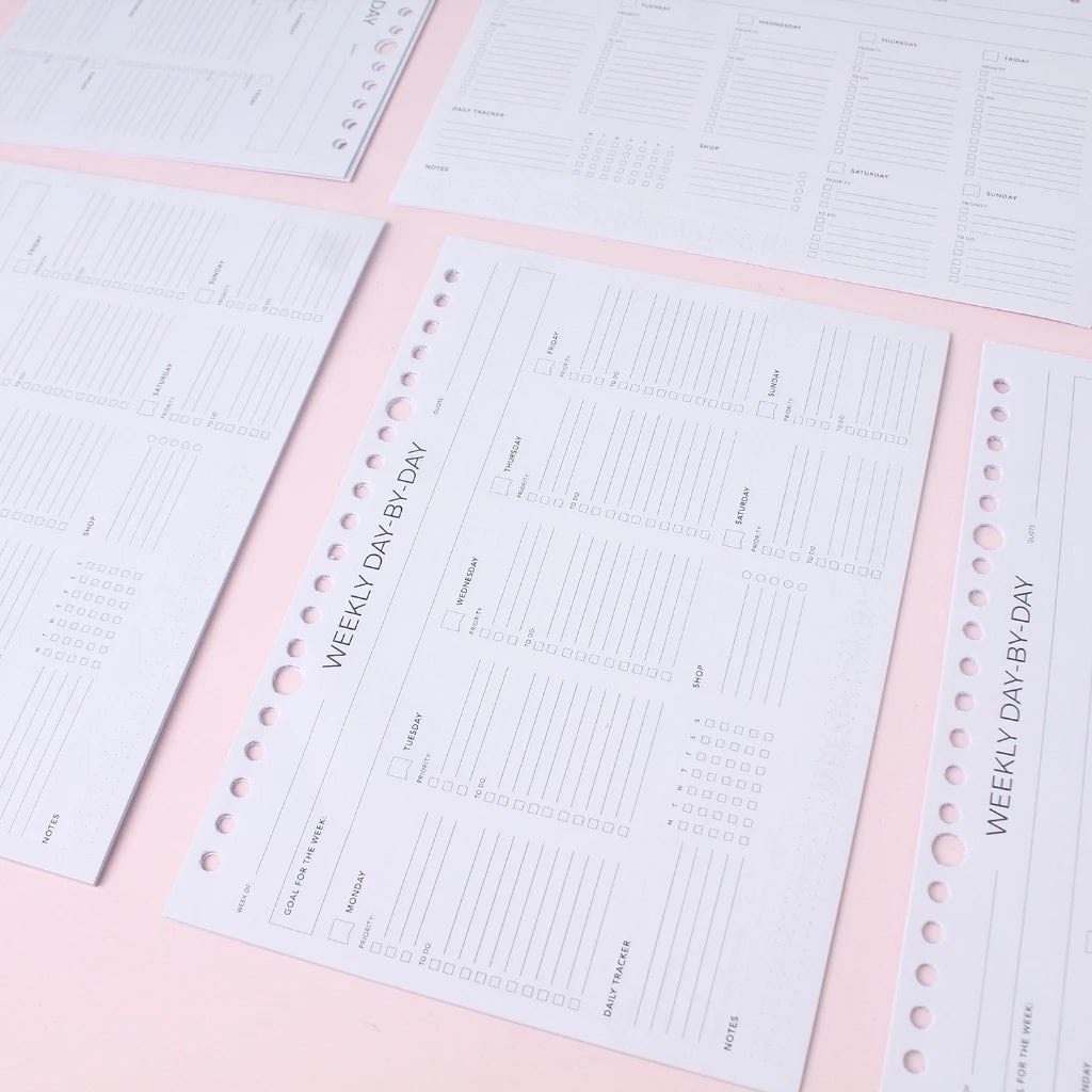 bukuqu A5 Loose leaf LN307 Weekly Day by Day