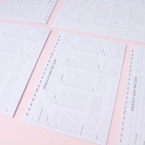 bukuqu A5 Loose leaf LN307 Weekly Day by Day