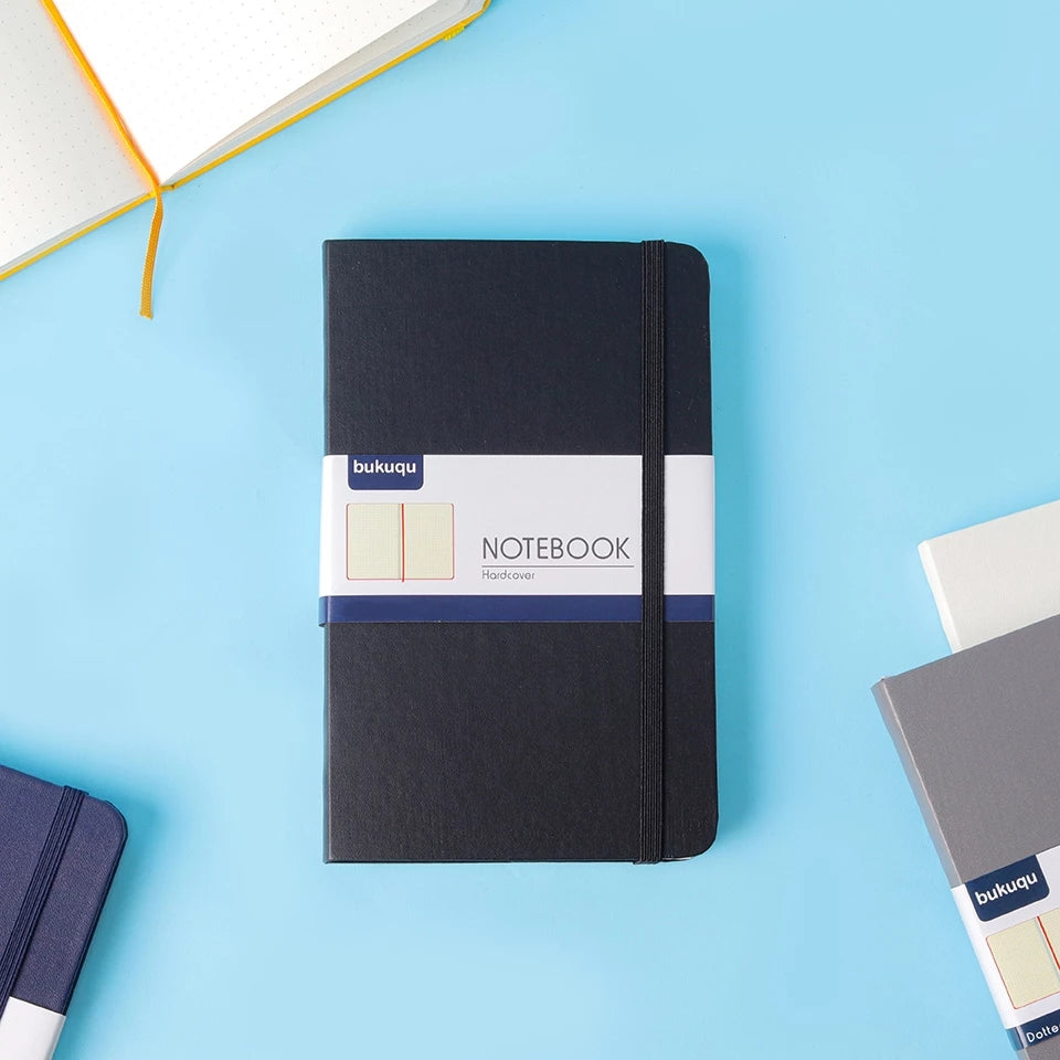 bukuqu A5 Classic Notebook Black