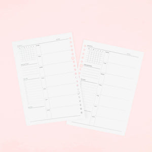 bukuqu A5 Loose Leaf LN305 Weekly Priorities