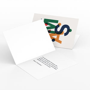 Bukuqu C003 - Kartu Ucapan Natal - Christmas