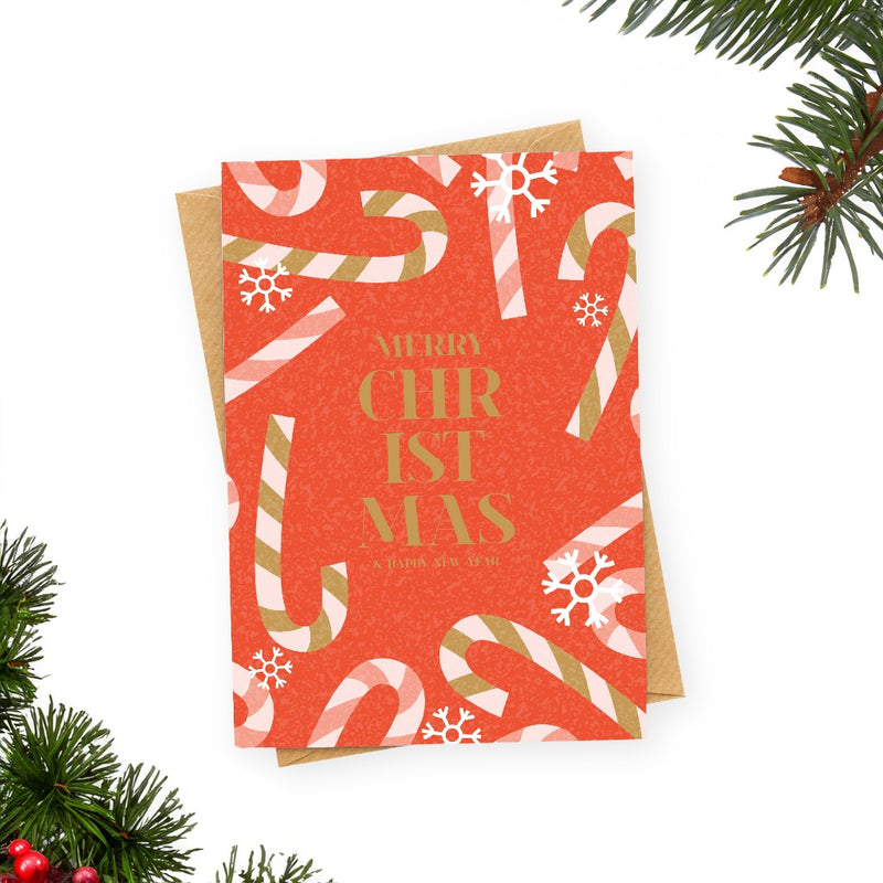 Bukuqu C004 - Kartu Ucapan Natal - Christmas