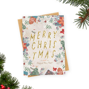 Bukuqu C001 - Kartu Ucapan Natal - Christmas