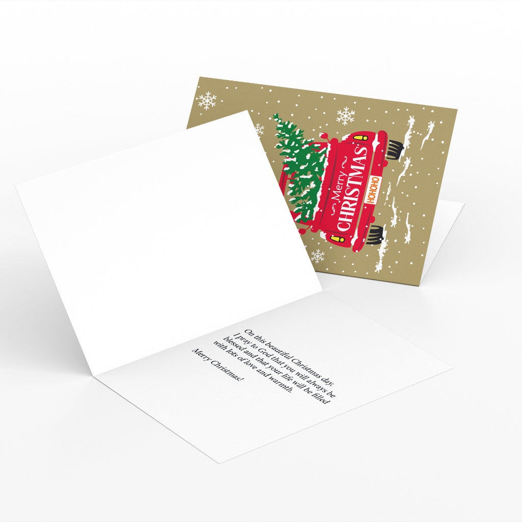 Bukuqu C002 - Kartu Ucapan Natal - Christmas