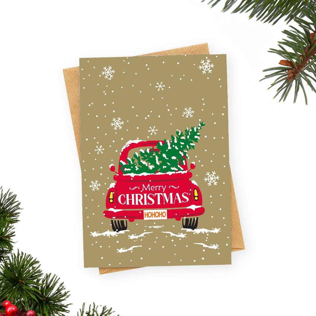 Bukuqu C002 - Kartu Ucapan Natal - Christmas