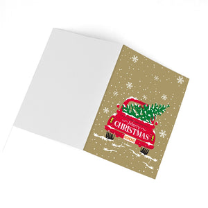 Bukuqu C002 - Kartu Ucapan Natal - Christmas