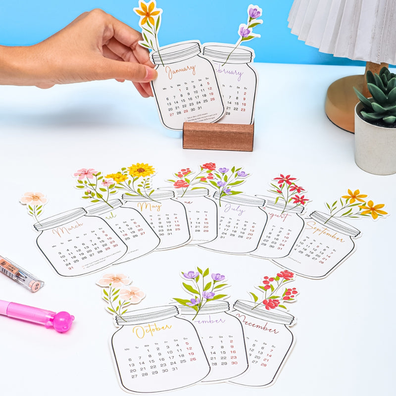 Calendar 2026 Flower