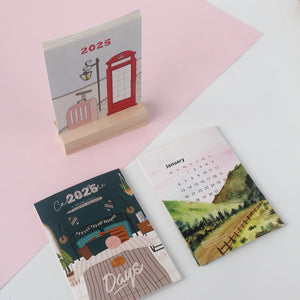 Calendar 2026 A6 #Dreams - Wooden