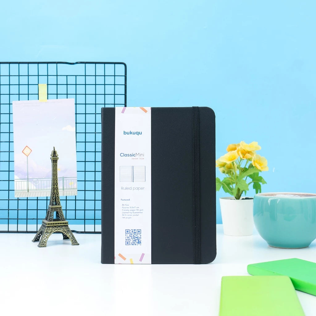 bukuqu B6 Classic Notebook Black