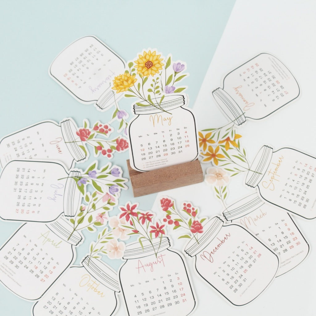 Calendar 2026 Flower