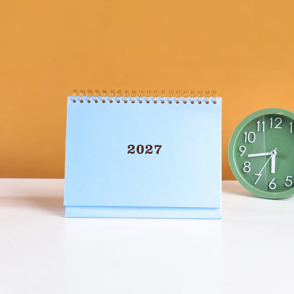 bukuqu B6 Desk Calendar 2027 Color