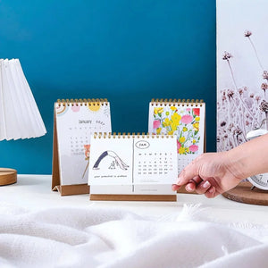 bukuqu A6 Calendar Meja 2027 - Cute