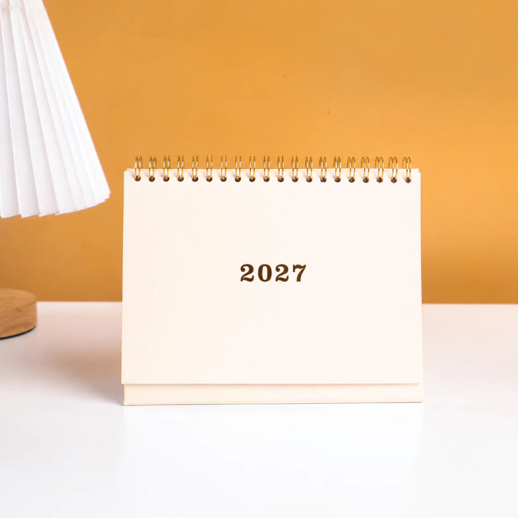 bukuqu B6 Desk Calendar 2027 Color