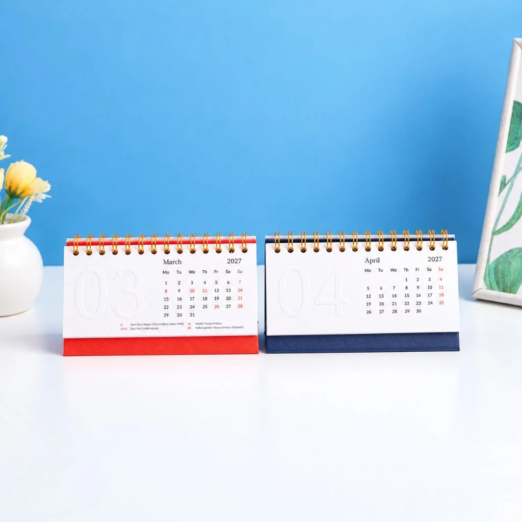 bukuqu Calendar Emboss Mini 2027