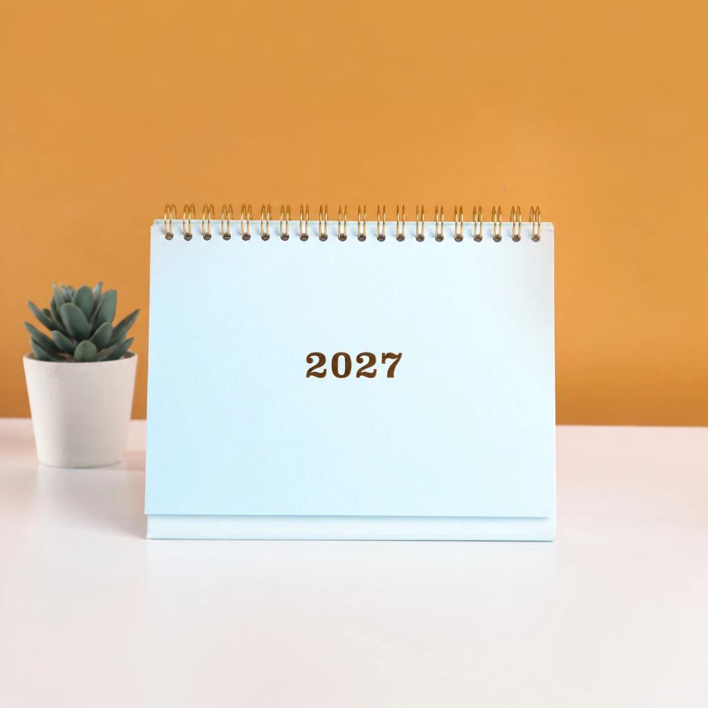 bukuqu B6 Desk Calendar 2027 Color