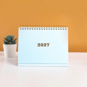 bukuqu B6 Desk Calendar 2027 Color