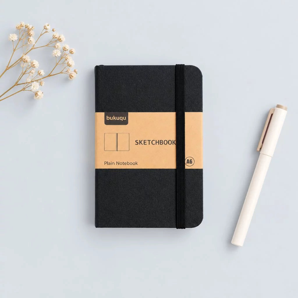 bukuqu A6 Sketchbook 100 gsm Portrait