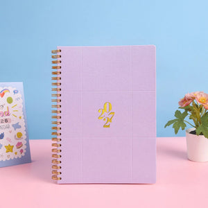 bukuqu Planner A5 Spiral Emboss Agenda 2027
